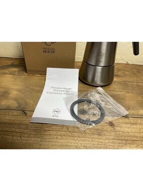 Princess House Stove Top Espresso Maker (10002)